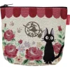 Maison Ghibli Sacoche Tissu Jiji Parterre De Roses  - Kiki la petite sorcière