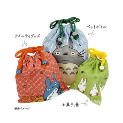 Maison Ghibli Sacoche Tissu Verte Totoro Blanc - Mon Voisin Totoro