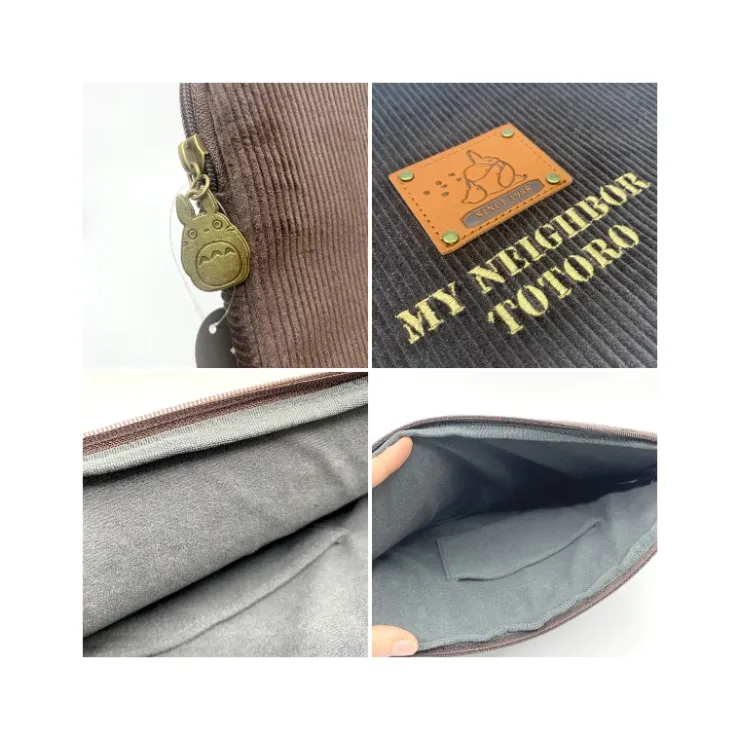 Maison Ghibli Sacoche velours Totoro écusson - Mon Voisin Totoro