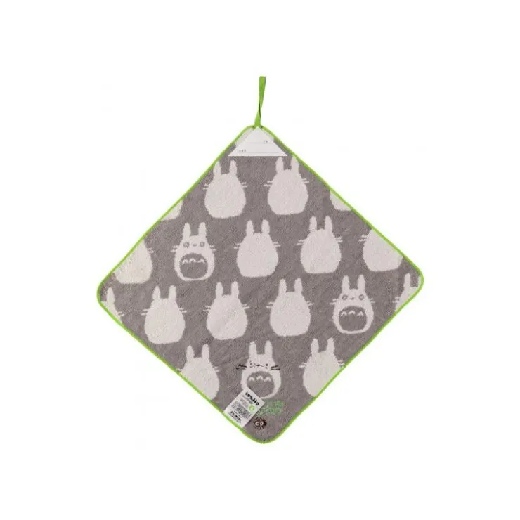Maison Ghibli Serviette à passant Silhouette Totoro Gris - Mon Voisin Totoro