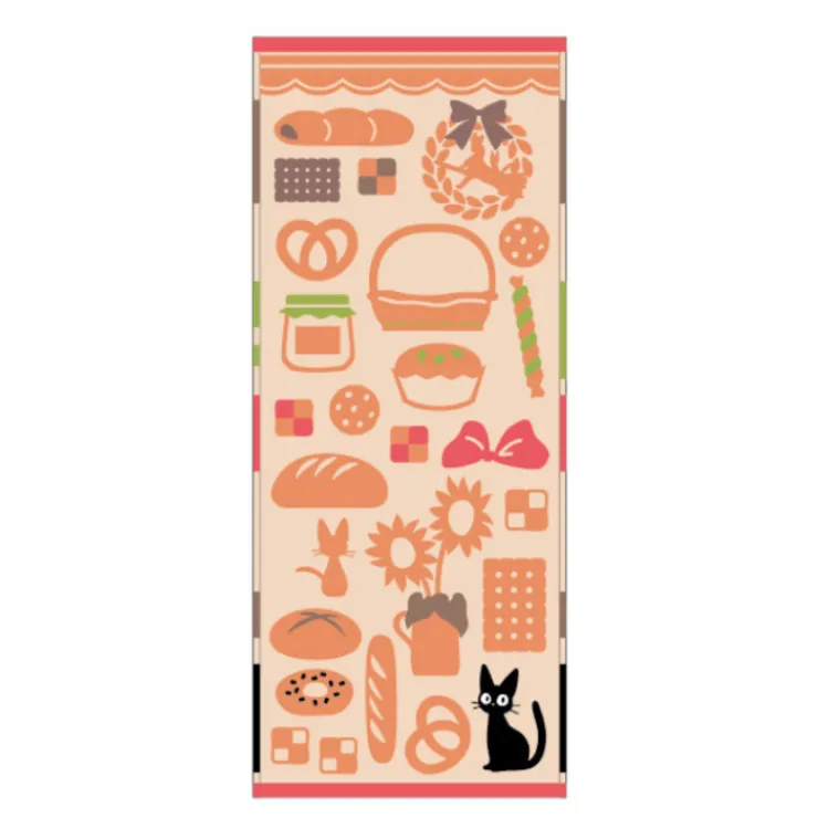 Maison Ghibli Serviette Boulangerie de Jiji 34x80 cm - Kiki la petite sorcière
