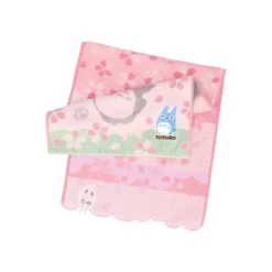 Maison Ghibli Serviette Cerisiers en fleurs 34x80 cm - Mon Voisin Totoro