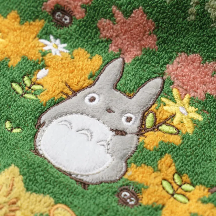 Maison Ghibli Serviette Course Totoro bleu & blanc 34x80 cm - Mon Voisin Totoro