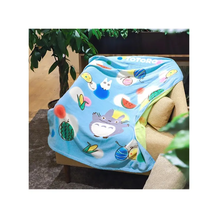 Maison Ghibli Serviette de plage Vacances d'été 85 x 115 cm - Mon Voisin Totoro