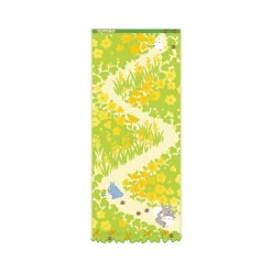 Maison Ghibli Serviette Fleurs Jaunes 34x80cm - Mon voisin Totoro