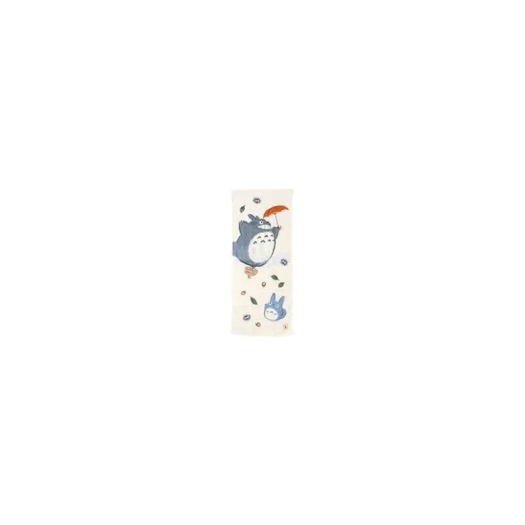 Maison Ghibli Serviette Imabari Totoro Parapluie 34x80 cm - Mon Voisin Totoro