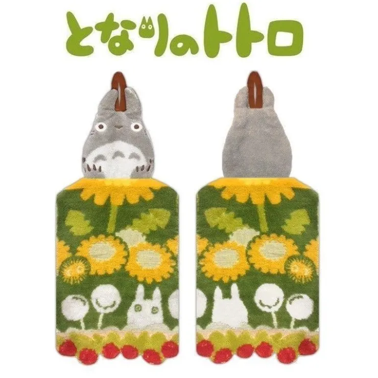 Maison Ghibli Serviette Mascotte Totoro Gris 20x45 cm- Mon Voisin Totoro