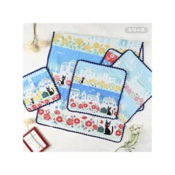 Maison Ghibli Serviette Rues de Paris 34x80 cm - Kiki la petite sorcière