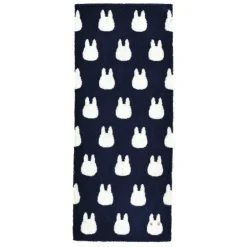 Maison Ghibli Serviette Silhouette Totoro Blanc 33x80 cm - Mon Voisin Totoro