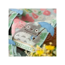 Maison Ghibli Serviette Totoro Champs de Fleurs 34x80 cm - Mon Voisin Totoro