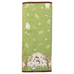 Maison Ghibli Serviette Totoro Dans le Bosquet 34x80 cm - Mon Voisin Totoro