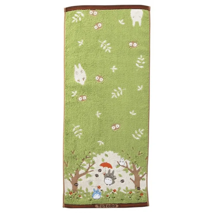 Maison Ghibli Serviette Totoro Dans le Bosquet 34x80 cm - Mon Voisin Totoro
