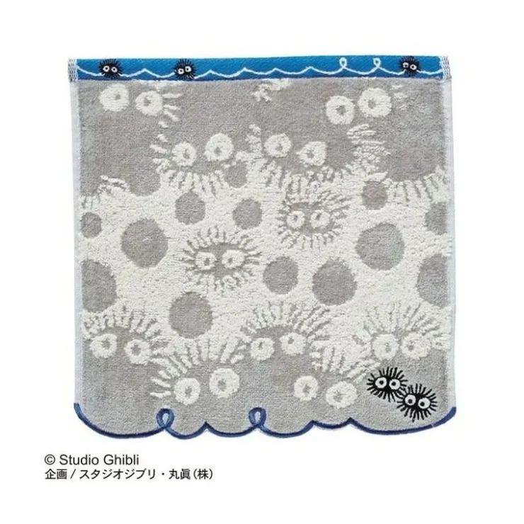 Maison Ghibli SERVIETTE TOTORO NOIRAUDES - MON VOISIN TOTORO