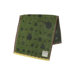 Maison Ghibli Serviette Vert Automne 34x80 cm - Mon Voisin Totoro