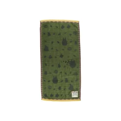 Maison Ghibli Serviette Vert Automne 34x80 cm - Mon Voisin Totoro