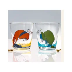 Maison Ghibli Set 2 Verres Sheeta & Pazu - Le Château dans le ciel