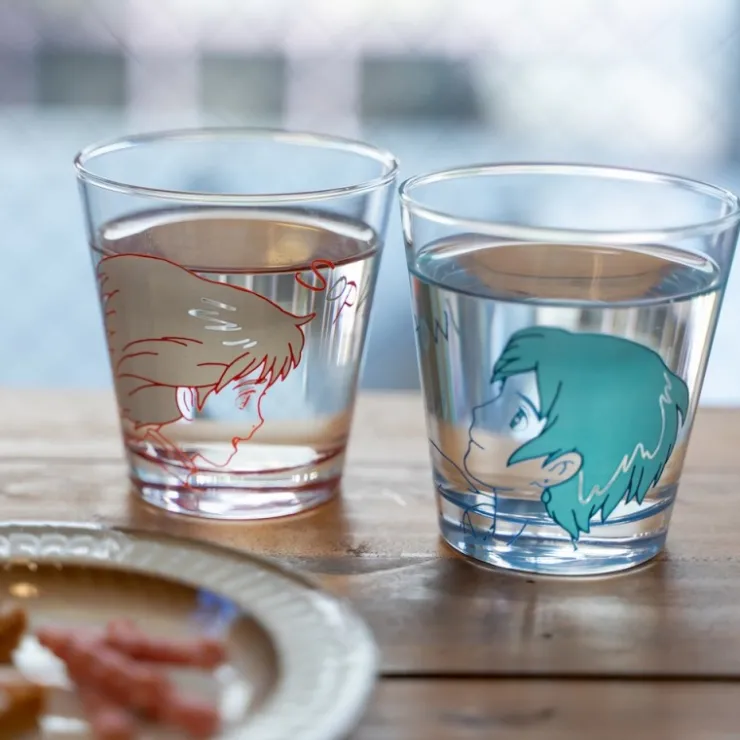 Maison Ghibli Set 2 Verres Sophie & Howl - Le Château ambulant