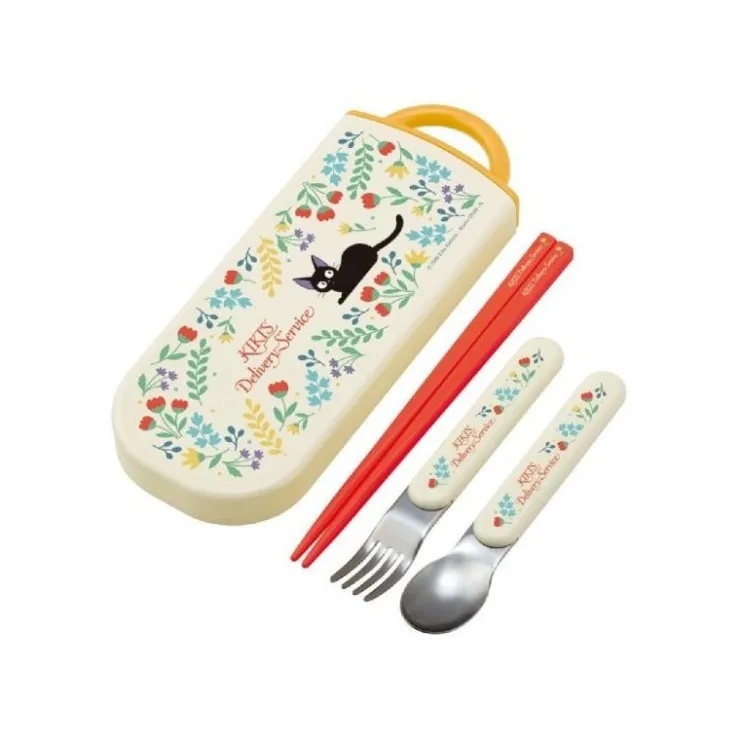 Maison Ghibli Set Baguettes Cuillère Fourchette Jardin Botanique - Kiki la petite s
