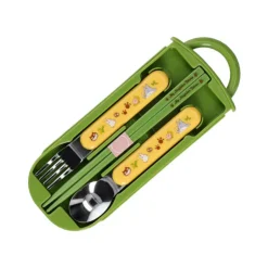 Maison Ghibli Set Baguettes Cuillère Fourchette Totoro & Chatbus - Mon Voisin Totor