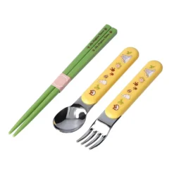 Maison Ghibli Set Baguettes Cuillère Fourchette Totoro & Chatbus - Mon Voisin Totor