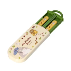 Maison Ghibli Set Baguettes Cuillère Fourchette Totoro & Chatbus - Mon Voisin Totor