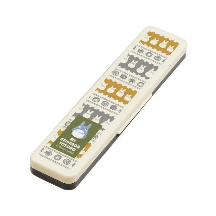 Maison Ghibli Set Baguettes Et Cuillère Totoro Blanc Farandole - Mon Voisin Totoro