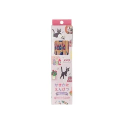 Maison Ghibli Set de 12 Crayons 2B Jiji & Kiki Shopping - Kiki la petite sorcière