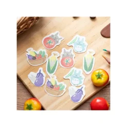 Maison Ghibli Set de stickers Break Time Légumes - Mon Voisin Totoro