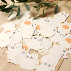 Maison Ghibli Set de stickers Totoro Blanc - Mon Voisin Totoro