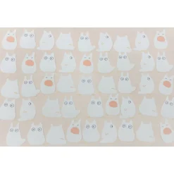Maison Ghibli Set de stickers Totoro Blanc - Mon Voisin Totoro