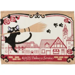 Maison Ghibli SET DE TABLE TISSU JIJI SUR SON BALAI - KIKI LA PETITE SORCIÈRE