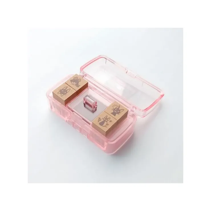 Maison Ghibli Set de Tampons Violet Kiki & Jiji - Kiki la petite sorcière