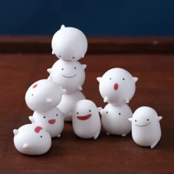 Maison Ghibli Set Figurines Nosechara Warawara - Le Garçon et le Héron