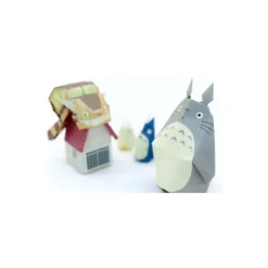 Maison Ghibli Set Origami Totoro devant la maison - Mon Voisin Totoro