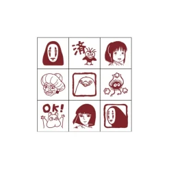 Maison Ghibli Set tampons personnages - Le Voyage de Chihiro
