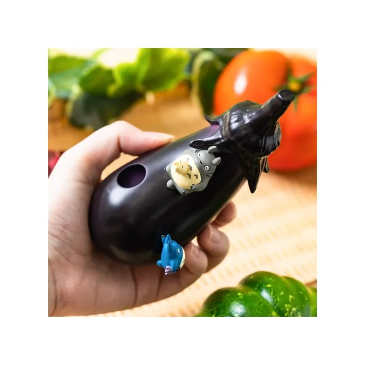 Maison Ghibli Soliflore Aubergine - Mon Voisin Totoro