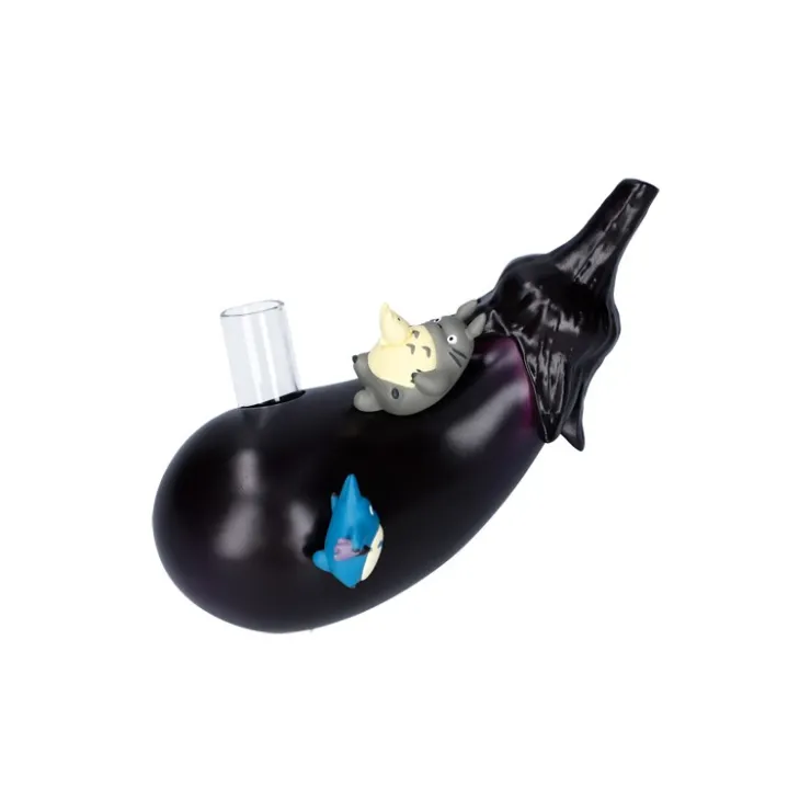 Maison Ghibli Soliflore Aubergine - Mon Voisin Totoro