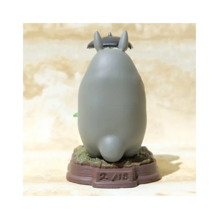 Maison Ghibli Statue Collection Stop Motion Totoro Gris Dondoko Pose 2 - Mon Voisin