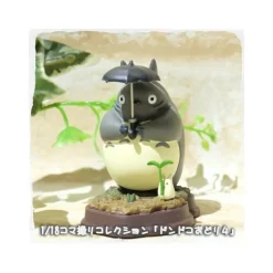 Maison Ghibli Statue Collection Stop Motion Totoro Gris Dondoko Pose 4 - Mon Voisin