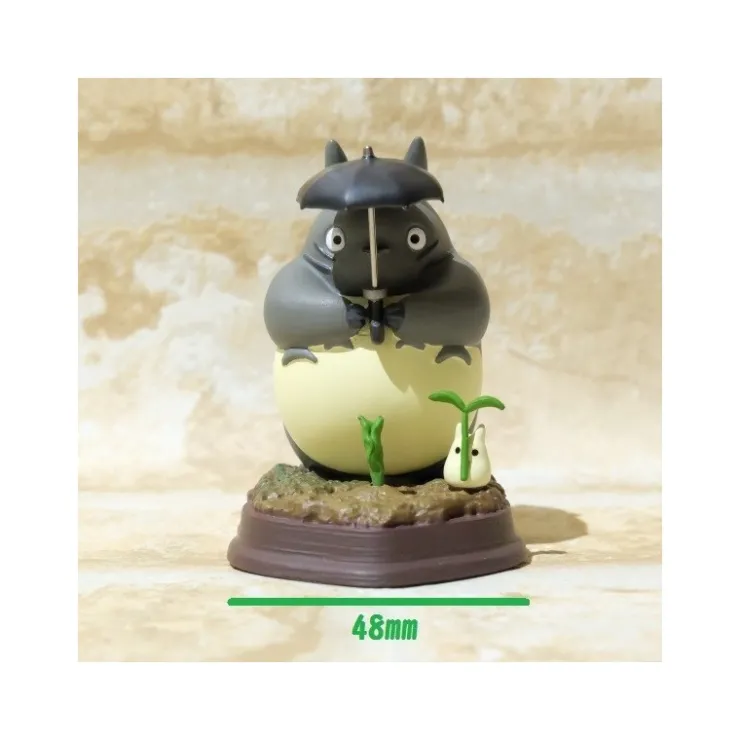 Maison Ghibli Statue Collection Stop Motion Totoro Gris Dondoko Pose 5 - Mon Voisin