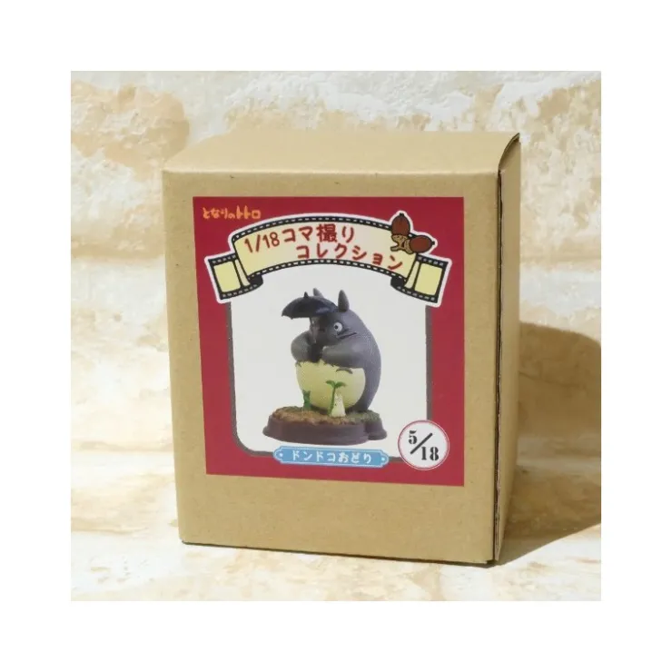 Maison Ghibli Statue Collection Stop Motion Totoro Gris Dondoko Pose 5 - Mon Voisin