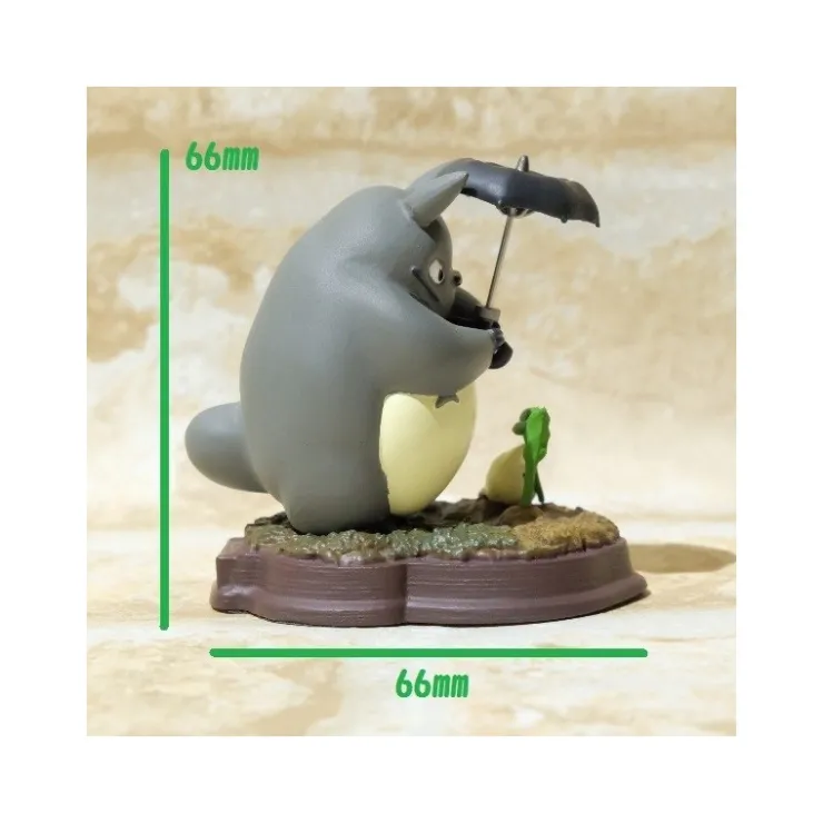 Maison Ghibli Statue Collection Stop Motion Totoro Gris Dondoko Pose 8 - Mon Voisin