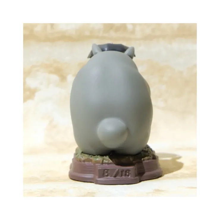 Maison Ghibli Statue Collection Stop Motion Totoro Gris Dondoko Pose 8 - Mon Voisin