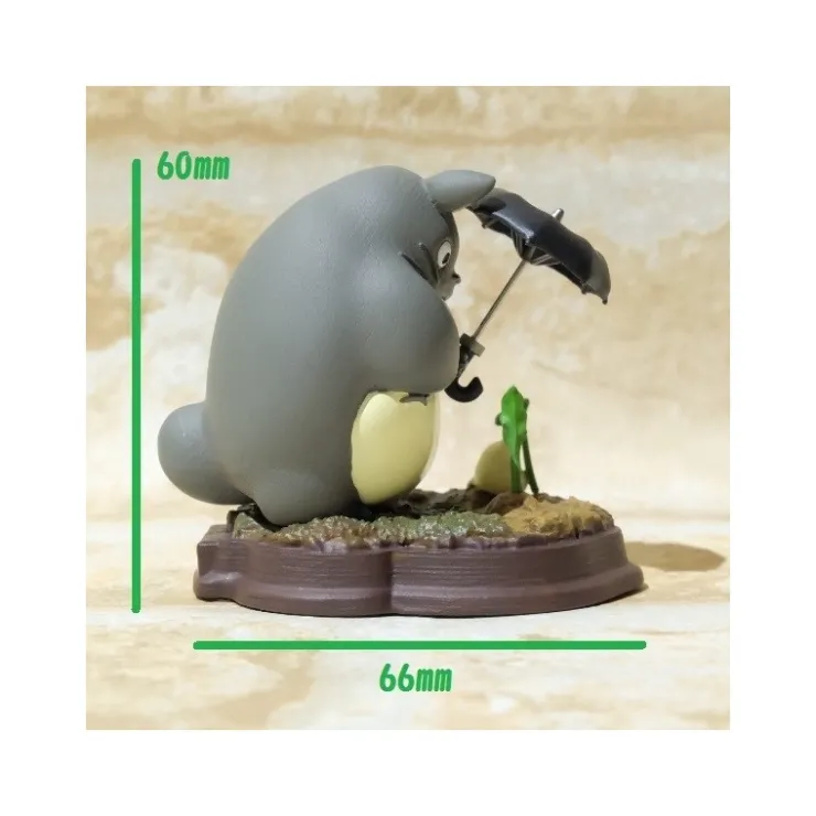 Maison Ghibli Statue Collection Stop Motion Totoro Gris Dondoko Pose 9 - Mon Voisin
