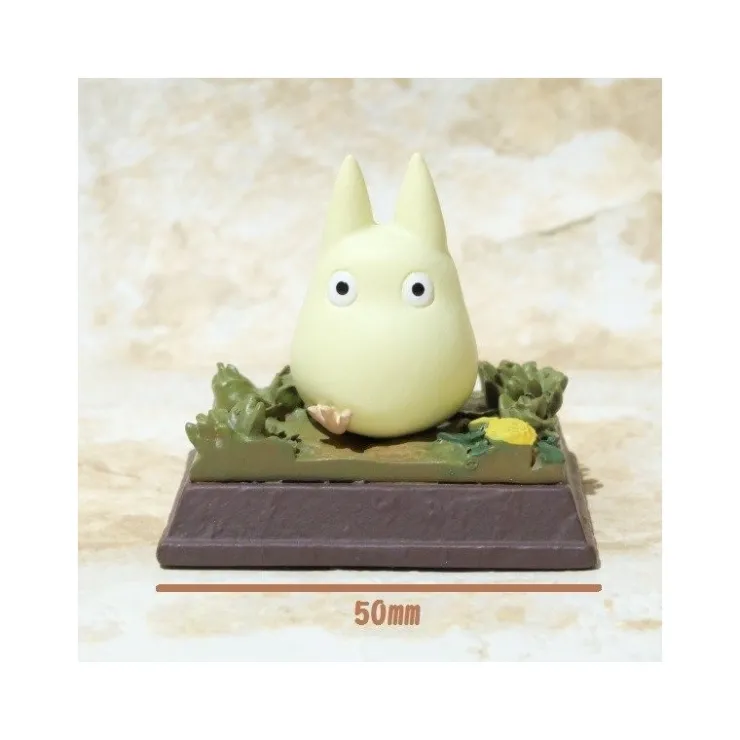 Maison Ghibli Statue Collection Stop Motion Totoro Blanc Course Pose 3 - Mon Voisin
