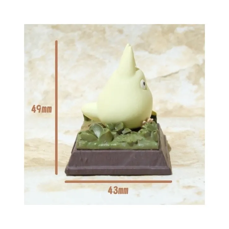 Maison Ghibli Statue Collection Stop Motion Totoro Blanc Course Pose 3 - Mon Voisin
