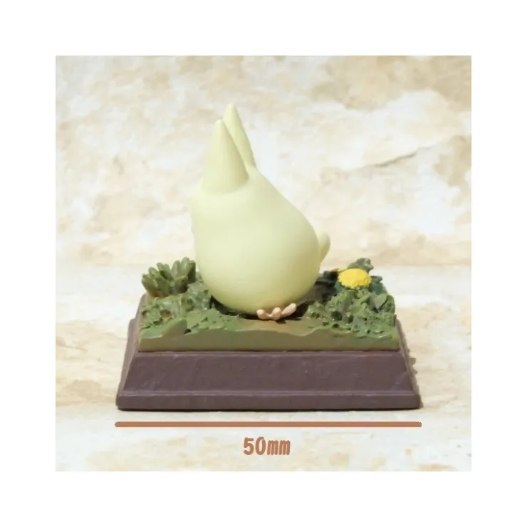 Maison Ghibli Statue Collection Stop Motion Totoro Blanc Course Pose 5 - Mon Voisin
