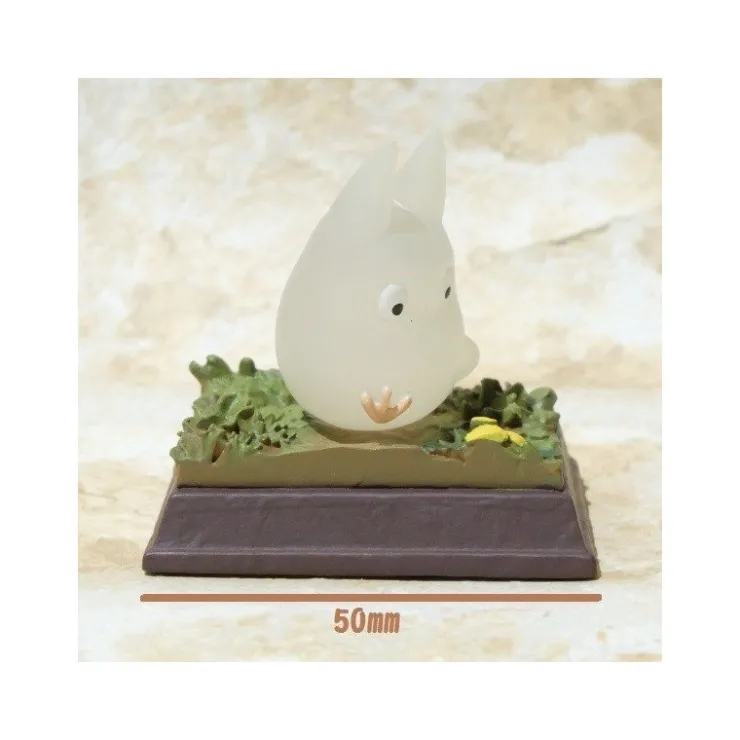Maison Ghibli Statue Collection Stop Motion Totoro Blanc Course Pose 6 - Mon Voisin