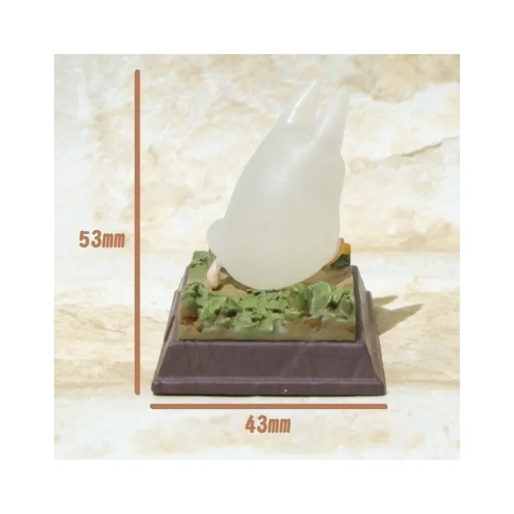 Maison Ghibli Statue Collection Stop Motion Totoro Blanc Course Pose 6 - Mon Voisin