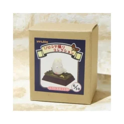 Maison Ghibli Statue Collection Stop Motion Totoro Blanc Course Pose 6 - Mon Voisin